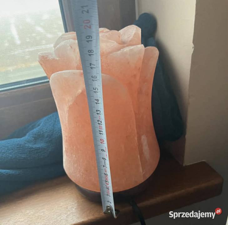 Lampka z soli himalajskiej