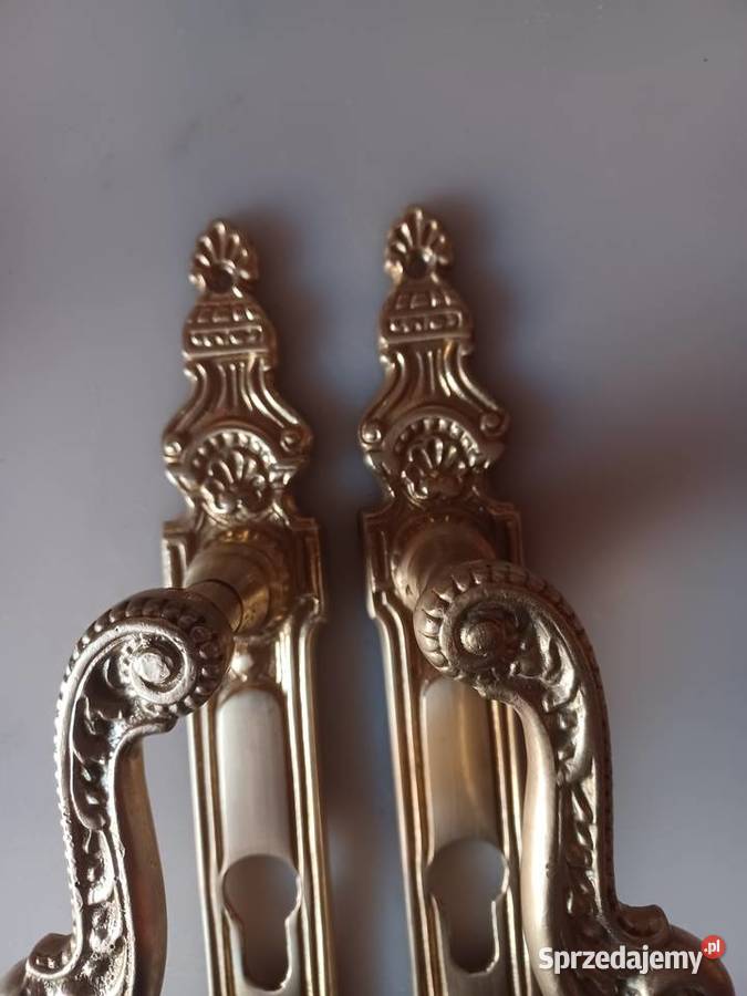 Klamki i szyldy mosiężne Poznań