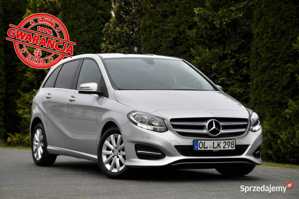 Mercedes B 180 15CDI109LedDuża NaviWelurChromI Ostrów Mazowiecka