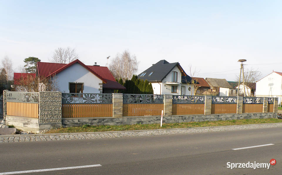 Ogrodzenie kompletne na wymiar metal Poznań sprzedam