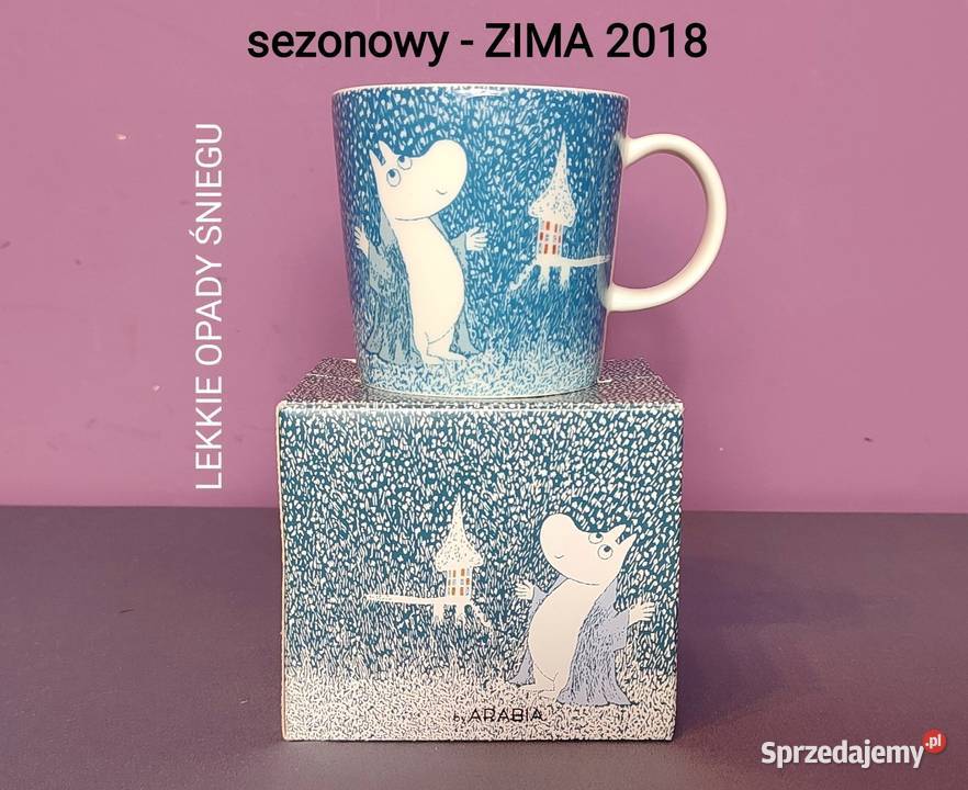 Muminki KUBEK Moomin Arabia Finland ZIMA 2018 Jasień