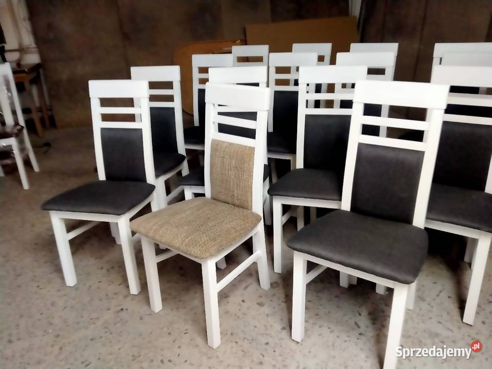 Nowoczesne krzesła bukowe nowe Sławno