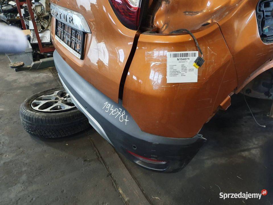 ZDERZAK TYŁ RENAULT CAPTUR BIXWB PDC osobowe Lipno