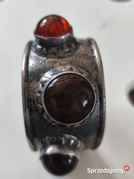 ORNO bransoletka srebrna 800 lata 60 Gdańsk