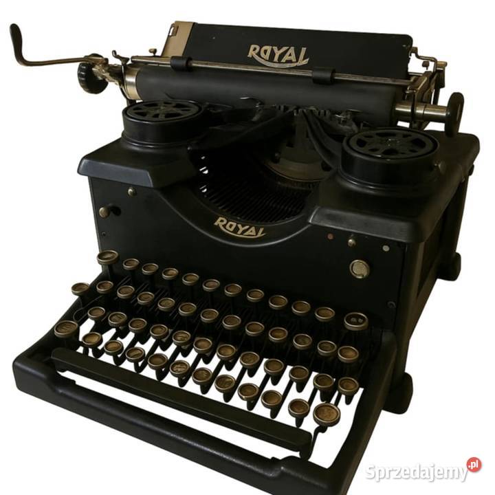Królewska Maszyna do pisania 1931 ROYAL Lublin sprzedam