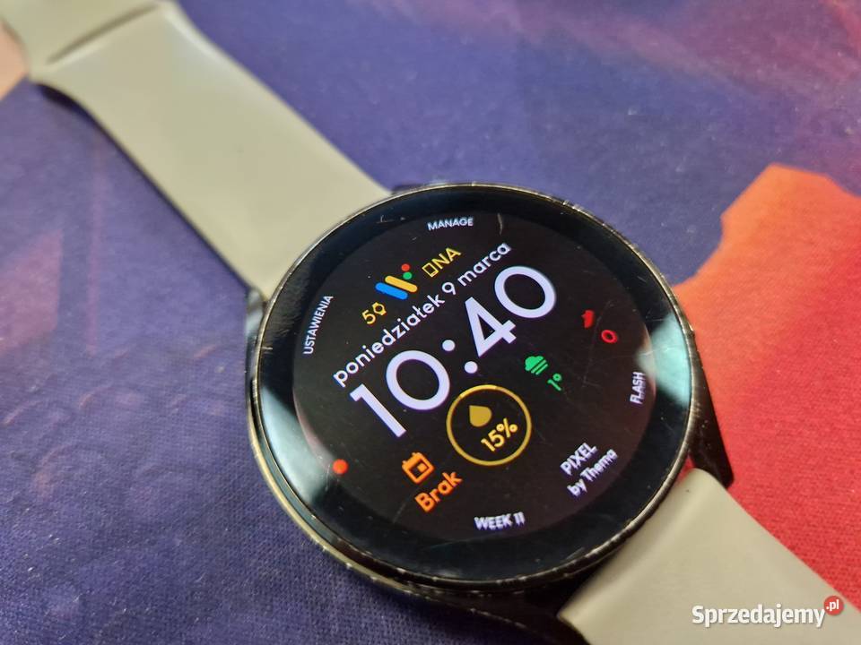 Samsung Galaxy Watch 4 44 mm Black komplet Bydgoszcz