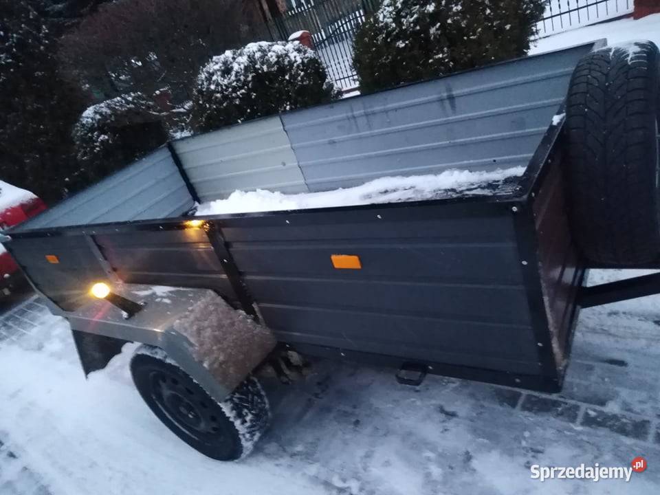 Przyczepa przyczepka samochodowa nowa burtowe podkarpackie Kraczkowa