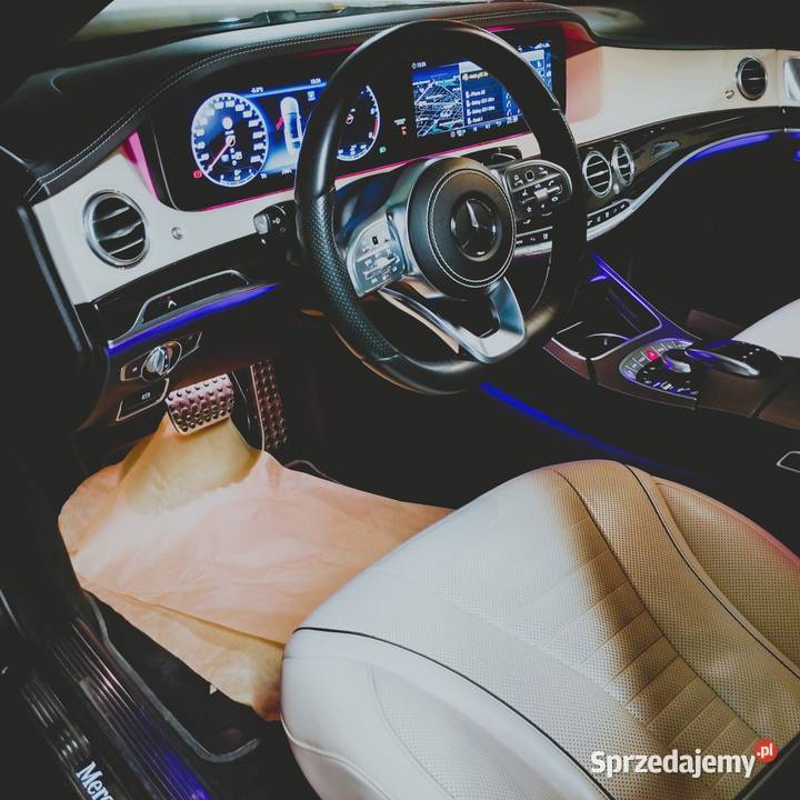 Mercedes S klasa 400 diesel 4matic salon Polska 4000cm3 Leszno