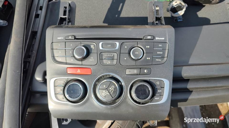 Panel klimatyzacji radia 9666027777 Citroen Ds4 Książ Wielkopolski sprzedam