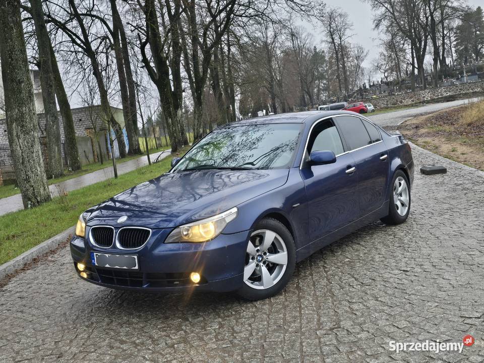 BMW 530D E60 Manual nieuszkodzony Seria 5