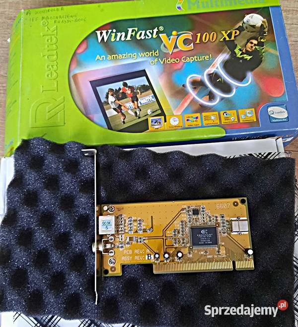 Kontroler Video RH1394 A006 WinFast VC 100XP Elektronika