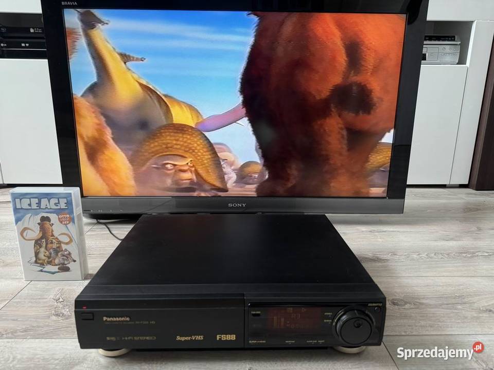 Magnetowid Panasonic NVFS88 Oryginalny Pilot Szczecin