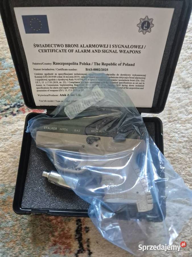 Pistolet hukowy Stalker M906 zoraki nowy Częstochowa