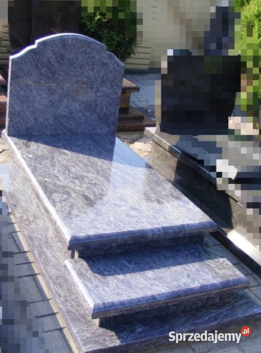 Nagrobek granitowy brąz Praszka sprzedam