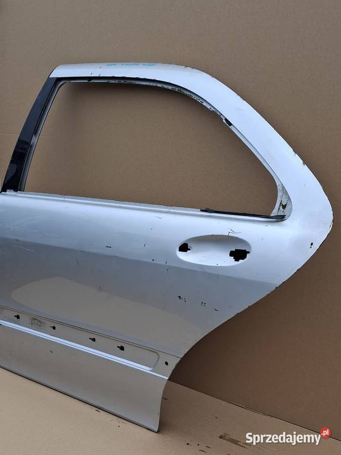 MERCEDES SKLASA W220 LONG DRZWI LEWY TYŁ LEWE Drzwi Karoseria lubuskie Bieleń