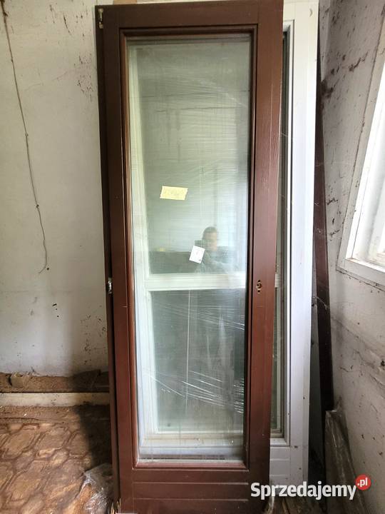 okno drzwi drewniane balkonowe 72x220 Turawa