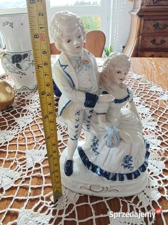 Porcelanowa figurka para Gorlice sprzedam