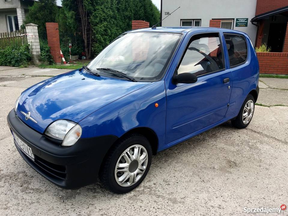 Fiat Seicento 11 LPG Ładny Stan 2003 manualna Jasło