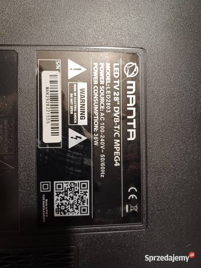 Telewizor Manta 28 Łódź