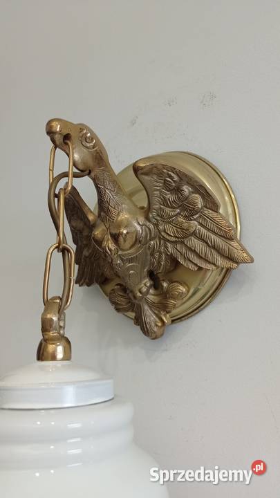 Stare mosiężne kinkiety Włocławek