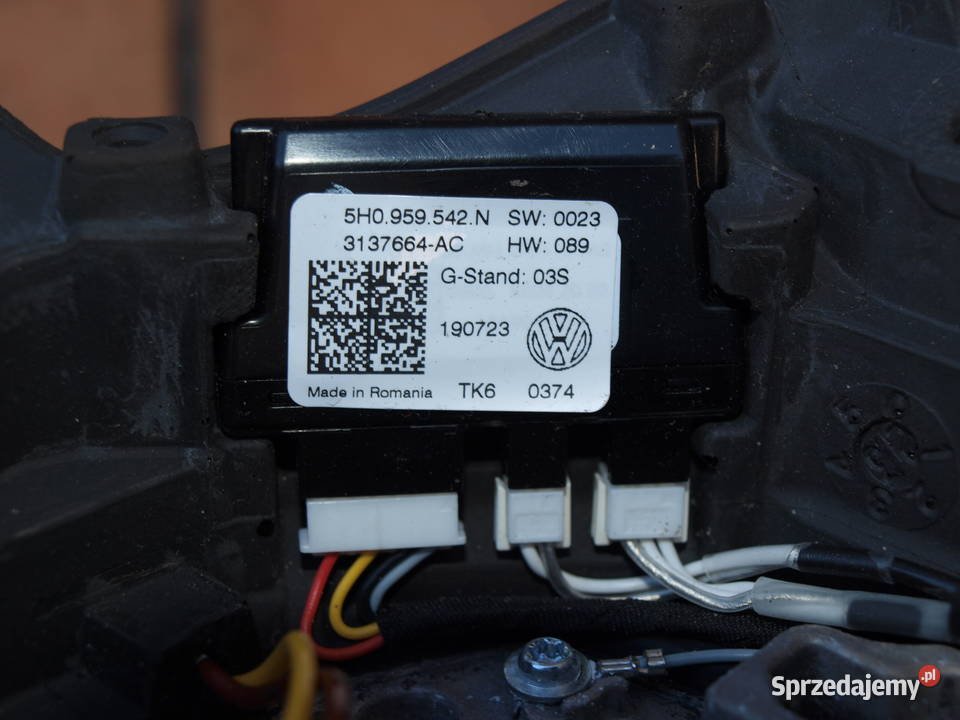 VW Golf 8 VIII Arteon kierownica skórzana wielkopolskie