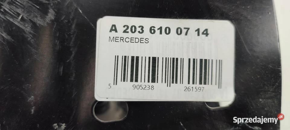 BELKA POPRZECZNA PODŁOGA MERCEDESBENZ CLK W209 sprzedam