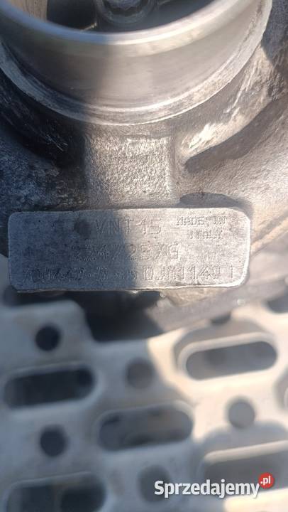 Turbosprężarka 20D Garrett VNT15 M47d20 136 BMW osobowe Ołpiny
