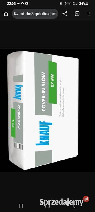 Tynk cementowowapienny Knauf Cover Trzciana