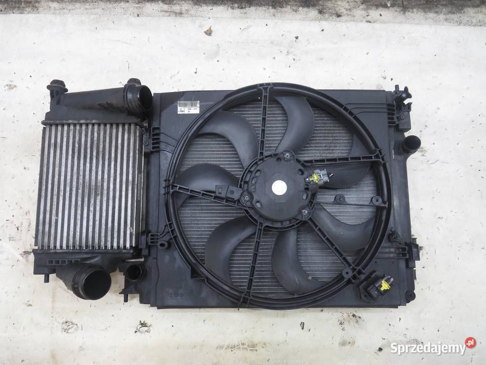 CHŁODNICA WENTYLATOR KPL XTRAIL III T32 16 DCI Chłodnice powietrza (intercoolery) sprzedam