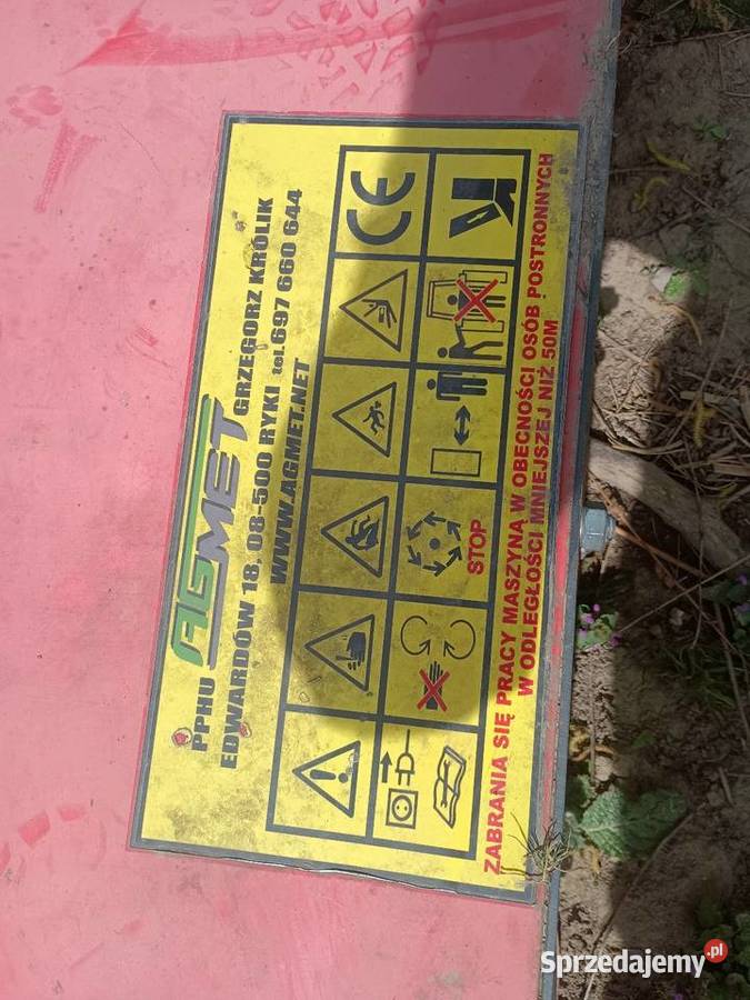 Rozdrabniacz kosiarka sadownicza rokosan 2m Chobrzany