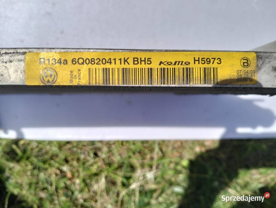Chłodnica klimatyzacji Skoda Fabia II Wentylatory chłodnic klimatyzacji Łódź