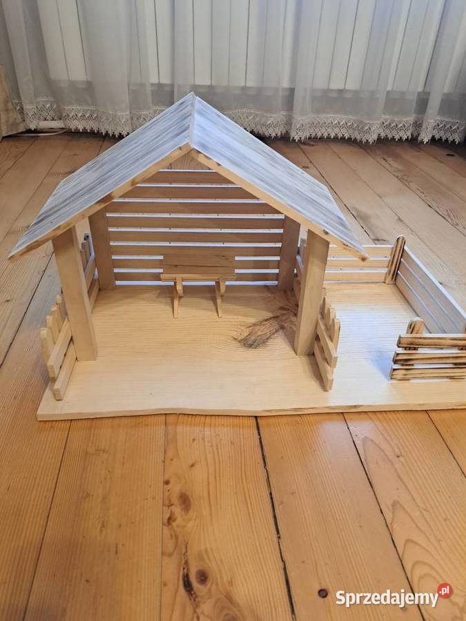 Szopka z drewna nowa Tarnów