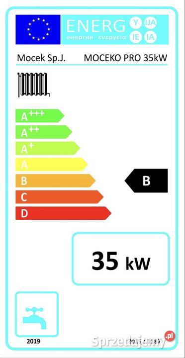 Kocioł CO Moceko PRO 35kw z podajnikiem na Głogów sprzedam
