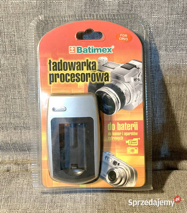 Ładowarka procesorowa do akumulatorów CRV3 Kraków sprzedam