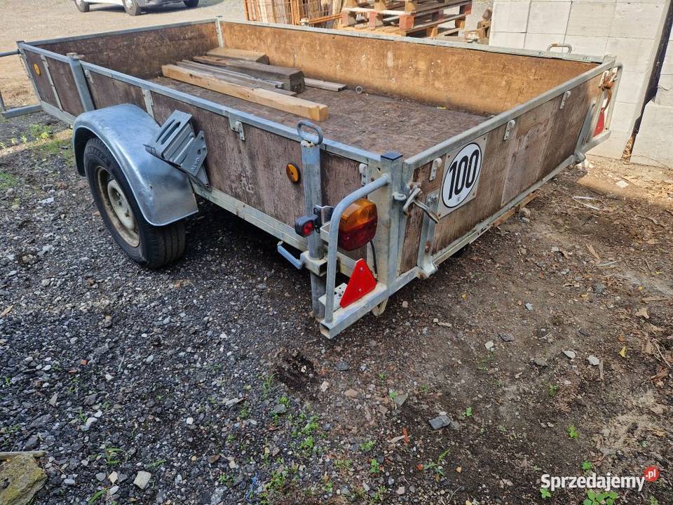 Przyczepka DMC 1500 Hamulec najazdowy ładowność Kłobuck sprzedam
