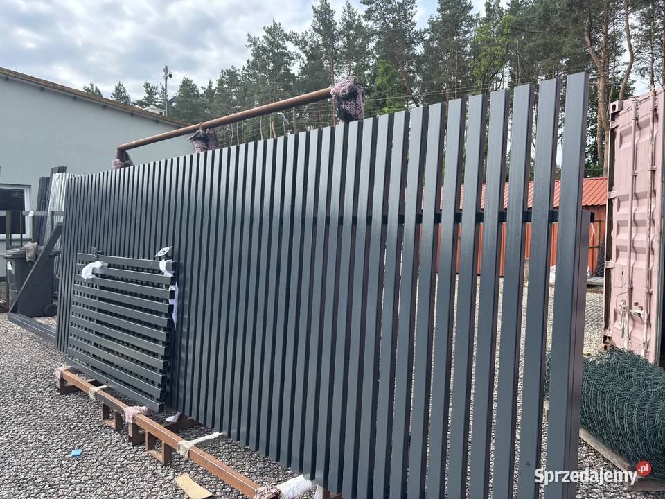Brama Grzebieniowa H180 L5m KOMPLET Szczecin