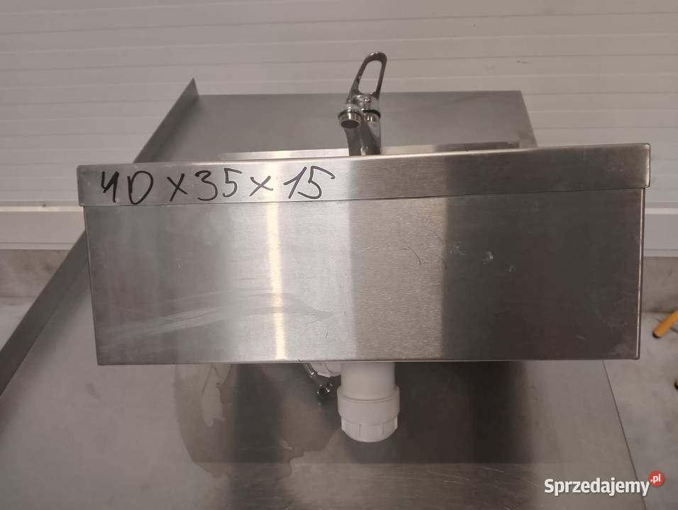 Umywalka ze stali nierdzewnej jednokomorowa Wrocław