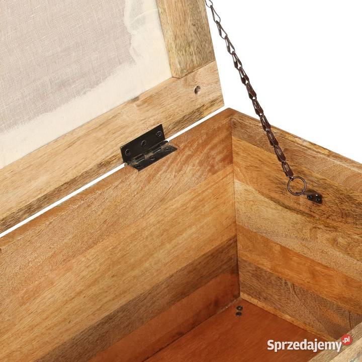 vidaXL Skrzynia z siedziskiem lite drewno Ławki Warszawa