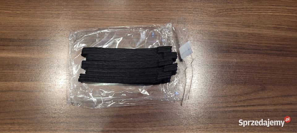 Opaska kablowa rzep czarna 150x12mm 50 Elektryka i akcesoria