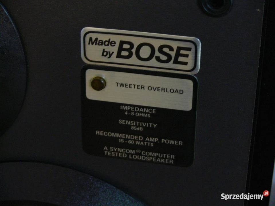 Kolumny Bose ML3 studyjne monitory WYSYŁKA Katowice sprzedam