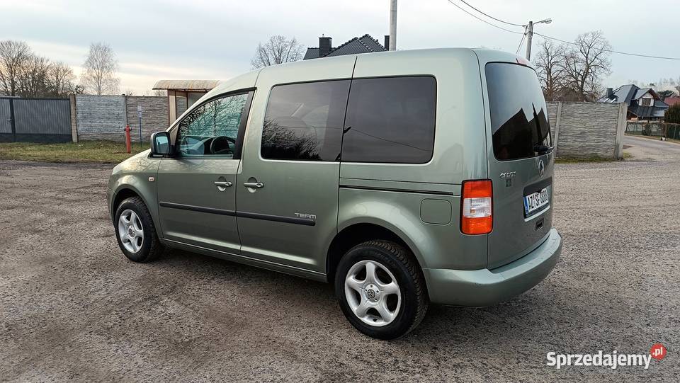 Volkswagen Caddy 2010r 14 MPI LIFE TEAM Navi centralny zamek lubuskie Gubin sprzedam