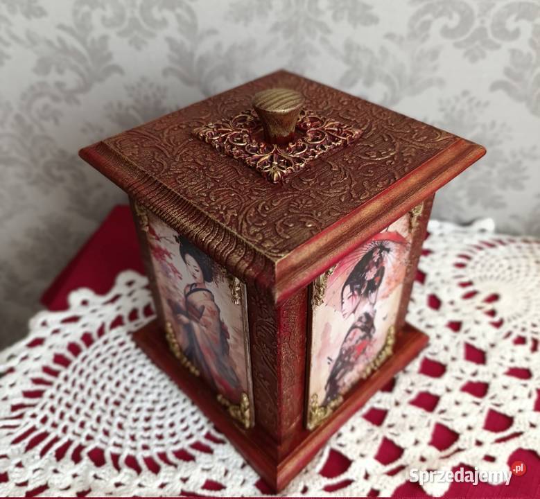 Śzkatułka w japońskim stylu podkarpackie Stalowa Wola
