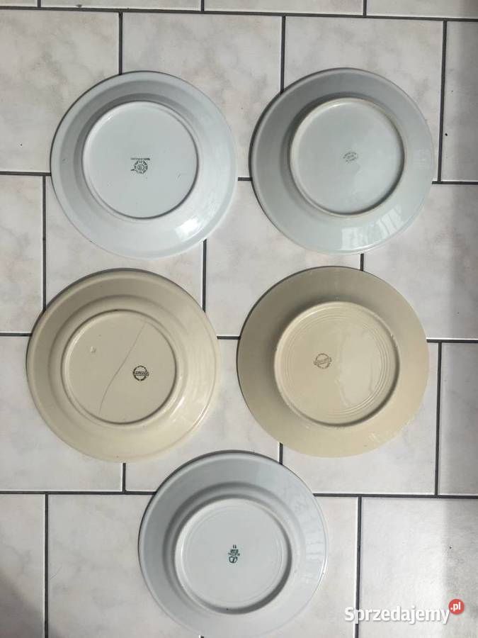 Talerz porcelana PRL Kołobrzeg