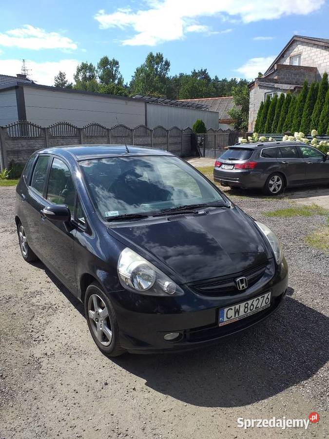 Honda Jazz 14 benzyna 2008 r Hatchback Włocławek sprzedam