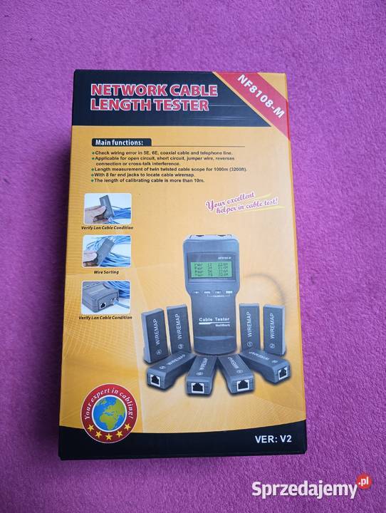 NOYAFA NF8108M TESTER LAN SZUKACZ PAR PRZEWODÓW Góra Kalwaria