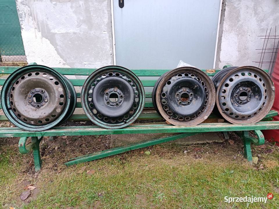 Felgi stalowe 16 4 sztuki dolnośląskie sprzedam
