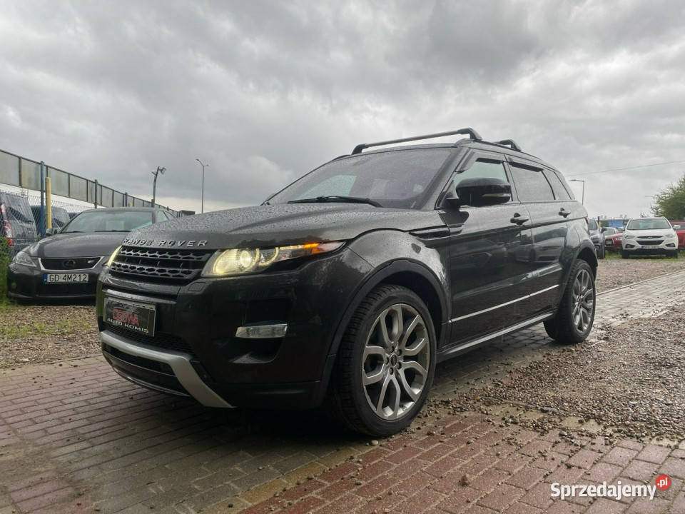 Land Rover Range Rover Evoque 20i benzautomat światła LED Range Rover Evoque pomorskie Gdańsk