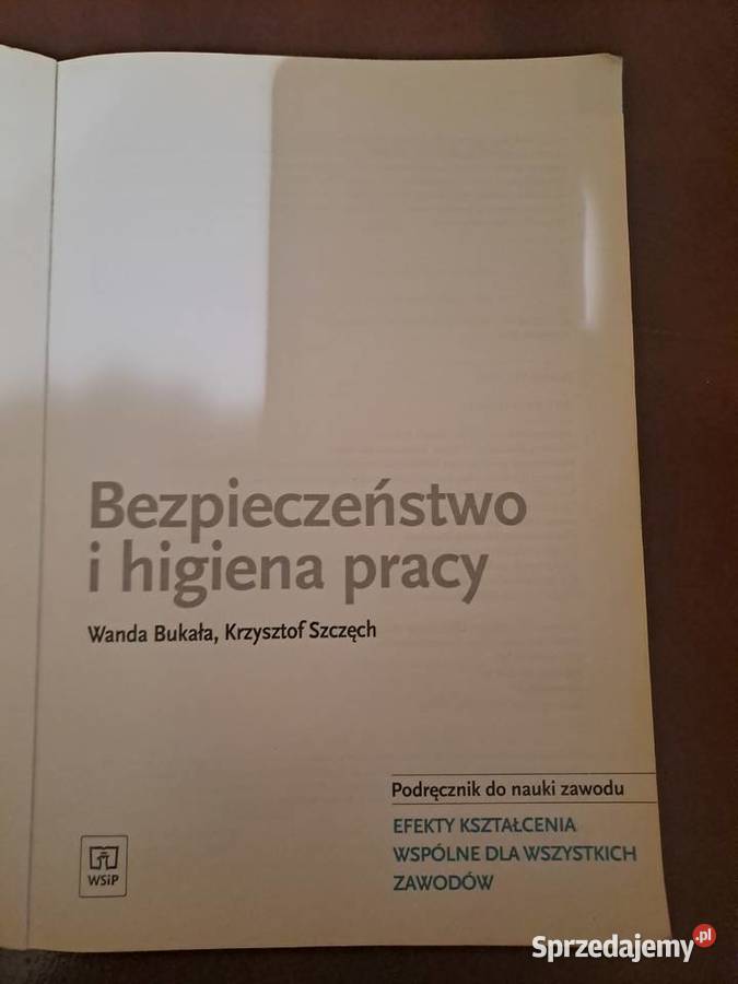 Podrecznik bezpieczeństwo I higiena pracy Dynów