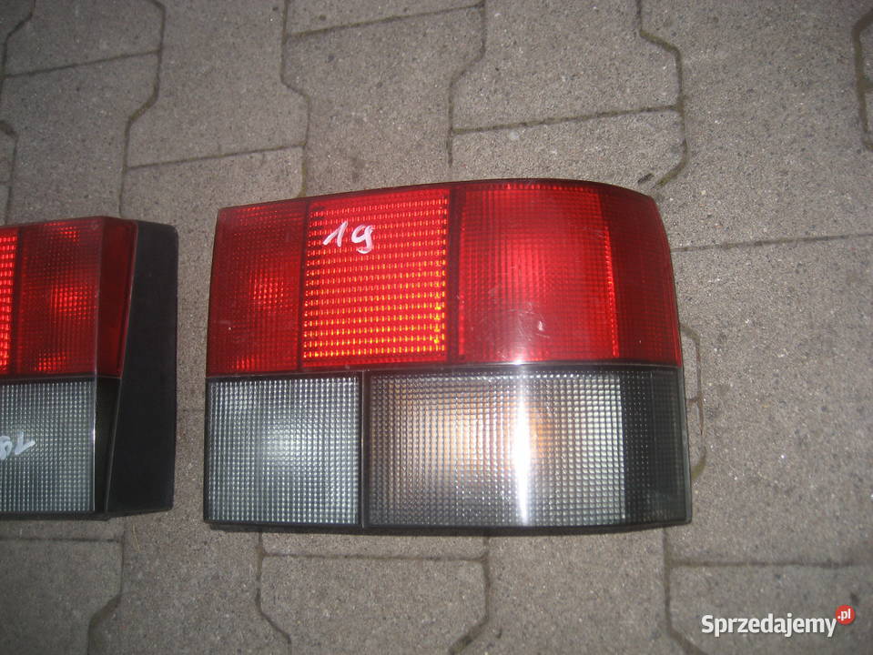 renault 19 lampy tył lewa prawa Lampy tylne wielkopolskie Rakoniewice