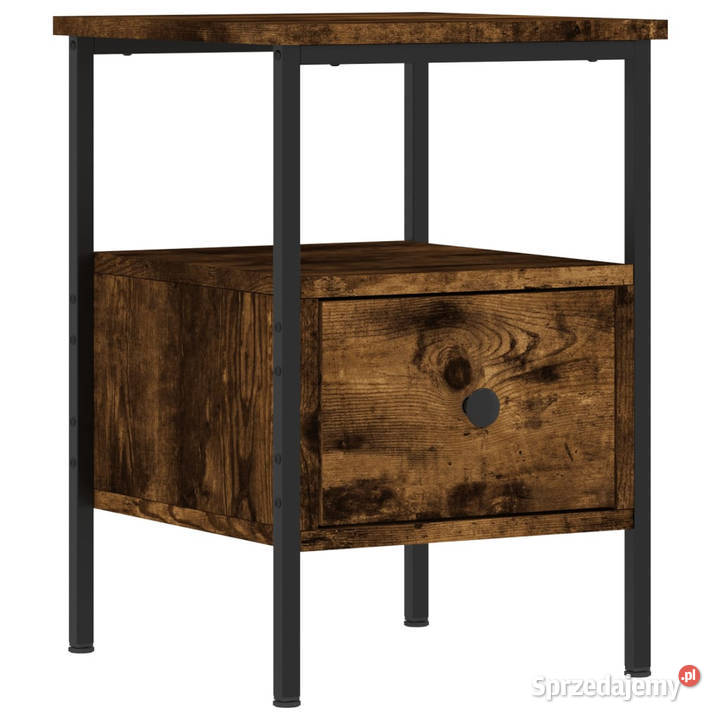 Szafki nocne 2 przydymiony dąb 34x36x50 WM826048 Warszawa